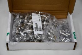 One hundred boxed as new Connectors NBNC75BTU11-D.
