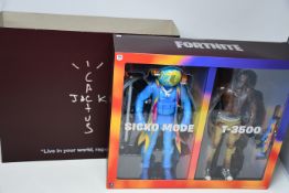 A boxed as new Travis Scott Cactus Jack Fortnite 12