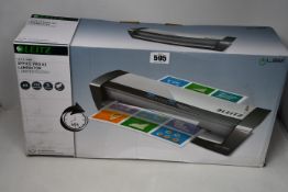 A boxed Leitz iLam Office Pro A3 Laminator.