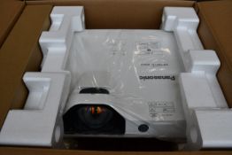 A boxed as new Panasonic PT-XW3381STC Short Throw Projector (Non English (Chinese or Japanese) model