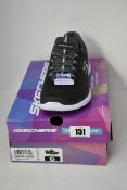 Three pairs of women’s as new skechers Summits Itz Bazik (UK 3, 5, 6).