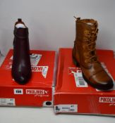 A pair of as new Pikolinos Le Mans boots (EU 41) and Pikolinos Viena boots (EU 41).