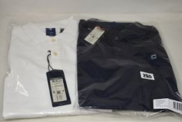 Six as new G-Star Raw Dunda polo tops (2 x M, 4 x XXL - RRP £40 each).