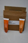 Ten boxed as new CHT Silcoset 158 (Thixotropic, black acetoxy silicone sealant).