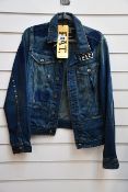 An as new G-Star Raw CNY D-Staq slim denim jacket (S - RRP £122).