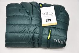 An as new Rab Microlight Aline jacket (S - RRP £190).