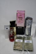 A collection of assorted perfumes to include: 1x Juicy Couture - Rose (100ml); 1x Hugo Boss -