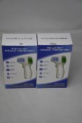 Ten as new F103 non-contact infrared forehead medical digital thermometers.