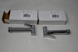Ten Individually boxed as new ZOTTI Compact polished chrome Hand Held Toilet Bidet Heads (PN: