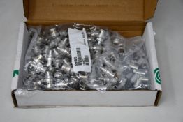One hundred boxed as new Connectors NBNC75BTU11-D.