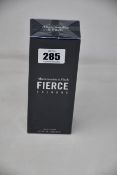 A boxed as new 200ml Abercrombie & Fitch Fierce Cologne.