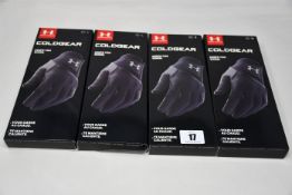 Seven pairs of as new Under Armour Coldgear golf gloves (S, M, 2 x L, 2 x XL, XXL) together with two