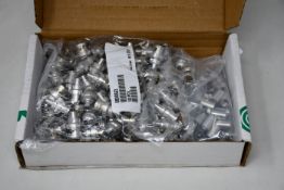 One hundred boxed as new Connectors NBNC75BTU11-D.