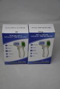 Ten as new F103 non-contact infrared forehead medical digital thermometers.