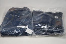 Four pairs of as new G Star Raw jeans (W27/L30, W29/L32, W31/L30, W35/L30).