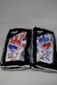 Three pairs of as new Kaliaaer PWRLITE UNITY Negative goalkeeper gloves (Size 10).