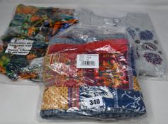 An as new Desigual Fal Grecia skirt (UK 16 - RRP £84), a Desigual Hawaii dress (UK 16 - RRP £64) and