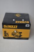 A boxed as new DeWalt DWE560 184mm 1350w Circular Saw.