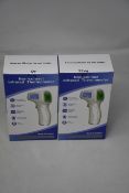 Ten as new F103 non-contact infrared forehead medical digital thermometers.