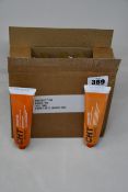 Ten boxed as new CHT Silcoset 158 (Thixotropic, black acetoxy silicone sealant).