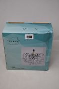 Six boxed as new Klass KL-LI011 Faceted Oriel Crystal Pendant light shades.