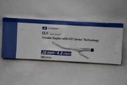 A boxed as new Covidien Medical Circular Stapler with DST Series technology.