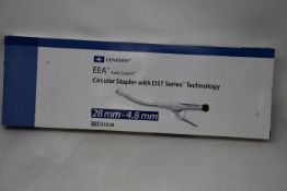 A boxed as new Covidien Medical Circular Stapler with DST Series technology.