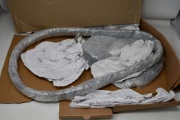 An as new Uniqka Genuine Artistry Zin table/storage solution (RRP €450).