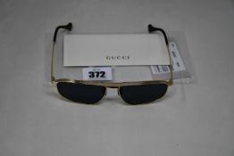 A pair of men's as new Gucci GG0841S 001 Sunglasses (60-15-145, no case).