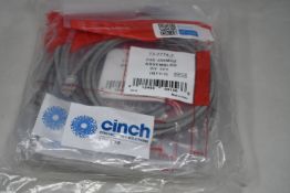 Five packs of ten as new 73-7770-7 Ethernet/Networking Cables in grey (7', C5E-350MHZ).