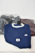 An as new Nike Flex training hoodie (S - RRP £65), Nike Club sweatshirt (S - RRP £38) and Nike Run