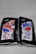 Three pairs of as new Kaliaaer PWRLITE UNITY Negative goalkeeper gloves (Size 8).