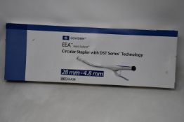 A boxed as new Covidien Medical Circular Stapler with DST Series technology.