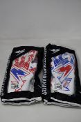 Three pairs of as new Kaliaaer PWRLITE UNITY Negative goalkeeper gloves (Size 10).