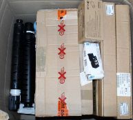 COLLECTION ONLY: A quantity of assorted printer parts and cartridges.
