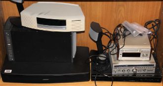 COLLECTION ONLY: A quantity of assorted pre-owned AV items to include Bose, Technics and Aiwa