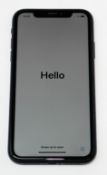SOLD FOR PARTS: A pre-owned Apple iPhone XR (Global/A2105) 64GB in Black (iCloud Activation