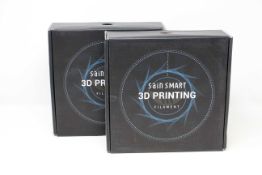 Two as new boxes of SainSmart Clear Flexible TPU 3D Printing Filament (1.75 mm, 0.8 kg) (SKU: 101-