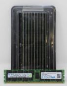 Ten Samsung M393B2G70BH0-YK0 16GB 2Rx4 PC3L-12800R-11-11-E2-D3 ECC REG RAM Modules (Possibly pre-