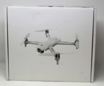 A boxed as new FIMI A3 5.8G 1KM 1080P FPV Quadcopter Drone in White (Model: FMWRJ01A3) (UK plug