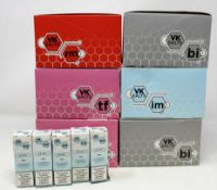 Sixty five boxed as new Viking Salt 10mg 10ml Nic Salt E-liquids in assorted flavors (Over 18's