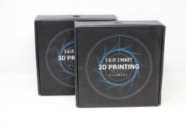 Two as new boxes of SainSmart Emerald Flexible TPU 3D Printing Filament (1.75 mm, 0.8 kg) (SKU:
