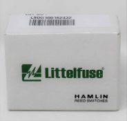 A box of two hundred as new Littelfuse Hamlin Reed Switches TRW Sensors (P/N: 59170-510) (Box