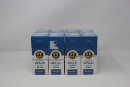 Eight boxes of ten (10ml) OPLus E-Liquid American Blend 6mg/ml (Over 18s only).