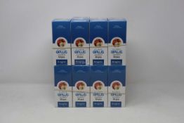 Eight boxes of ten (10ml) OPLus E-Liquid Apple 6mg/ml (Over 18s only).