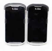 SOLD FOR PARTS: Two pre-owned Zebra TC510K Mobile Handheld Computer Barcodes Scanners (M/N: TC510K-