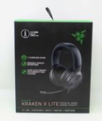 A boxed as new Razer Kraken X Lite Wired Gaming Headset (Box sealed).