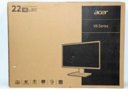 A boxed as new Acer V6 Series V226HQLbd 21.5