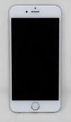 A pre-owned Apple iPhone 6s (Global/A1688) 16GB in Silver (iCloud activation clear. Some light