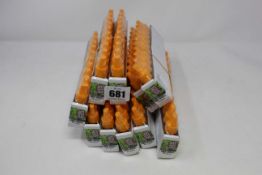Ten packs of ten 10ml/12mg vape liquid in menthol flavour (Over 18s only).